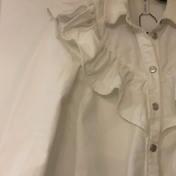 Zara white denim dress - Picture 3 of 6